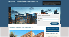 Desktop Screenshot of hermannlofts.com